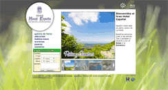 Desktop Screenshot of hotelespania.com.ar