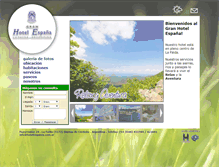 Tablet Screenshot of hotelespania.com.ar